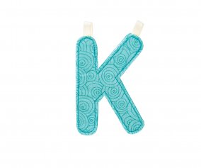 Fabric Letter K Lilliputiens