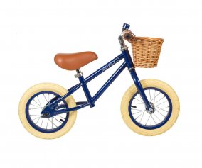 Bicyclette Banwood sans pdales First Go! Bleu marine