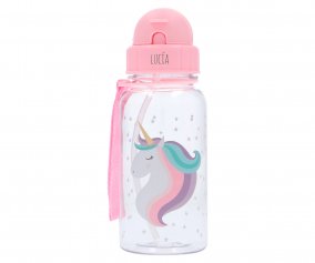 Personalised Plastic Bottle Unicorn