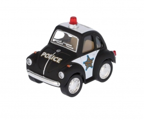 Mini Auto Polcia Preto