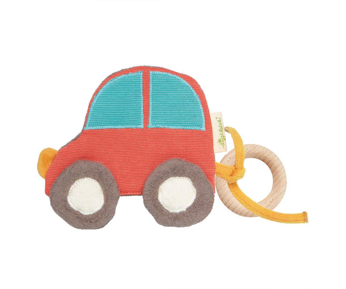 Mini Doudou-Teether Car Green - Tutete