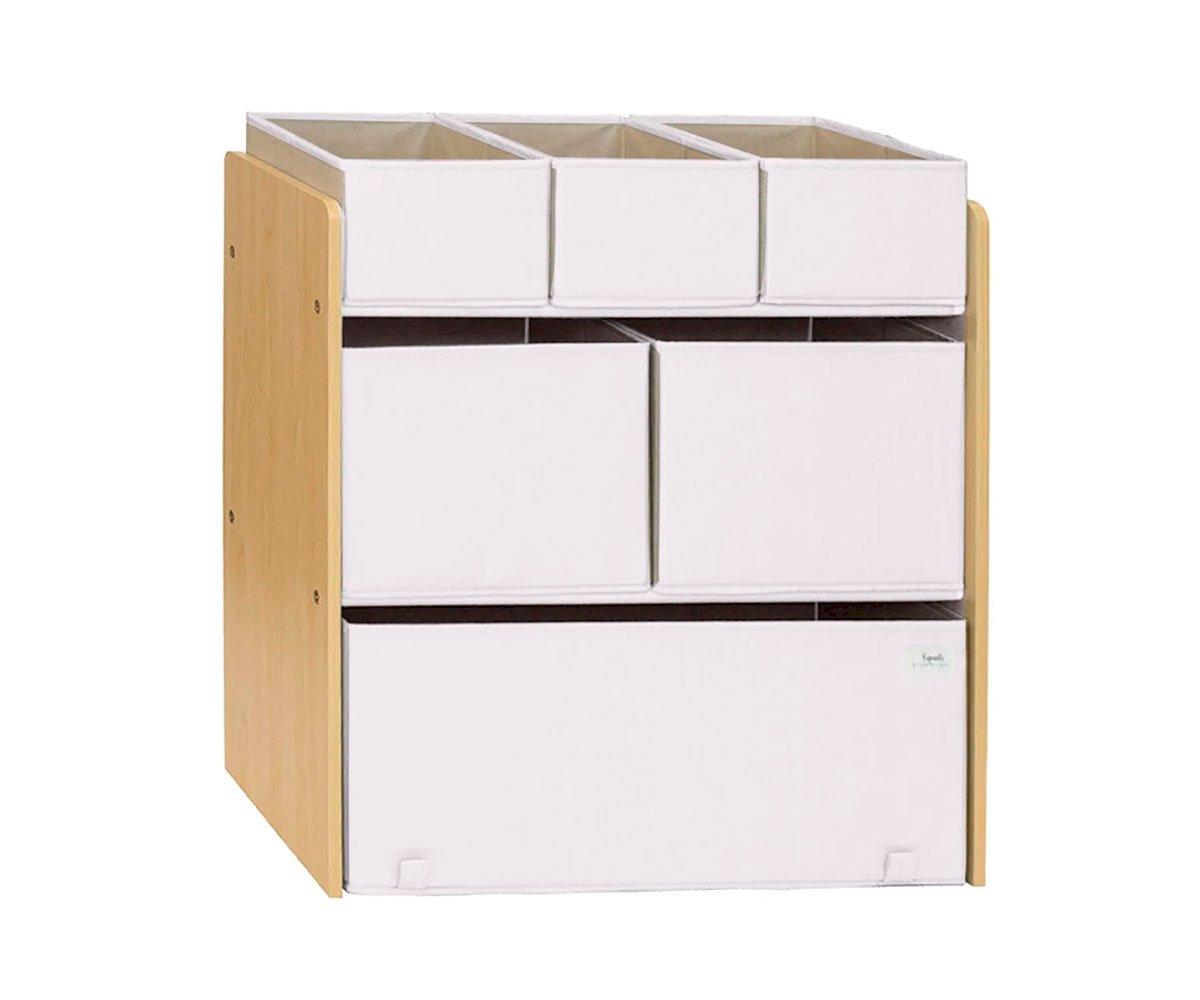 Mueble Organizador con Cubos Cream - Tutete