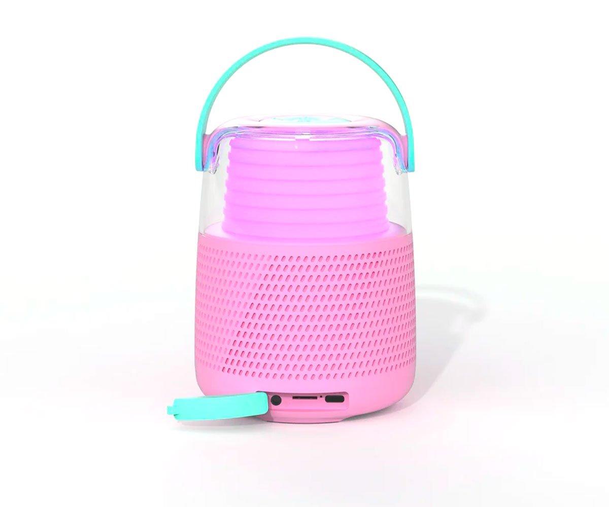 Kit de Karaoké sans Fil Bluetooth Haut-parleur 2 Microphones Radio FM  Maison Or Rose---SHY - Cdiscount Jeux - Jouets