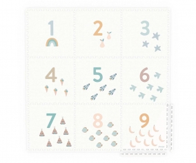 Tappeto Gioco EEVAA Puzzle Numbers/Dots