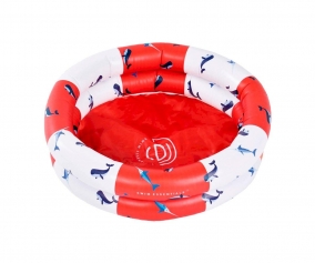 Piscina Gonfiabile Baby Whale Red White