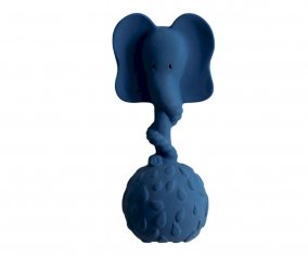 Chocalho Mordedor Elefante Azul