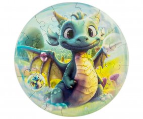 Puzzle Legno Bubblezz Dragon
