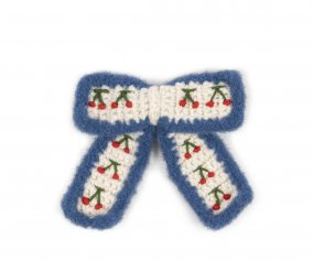 Clip para el Pelo Crochet Cereza